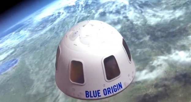 与杰夫·贝佐斯（Jeff Bezos）在太空飞行的竞标中获胜：2800万美元